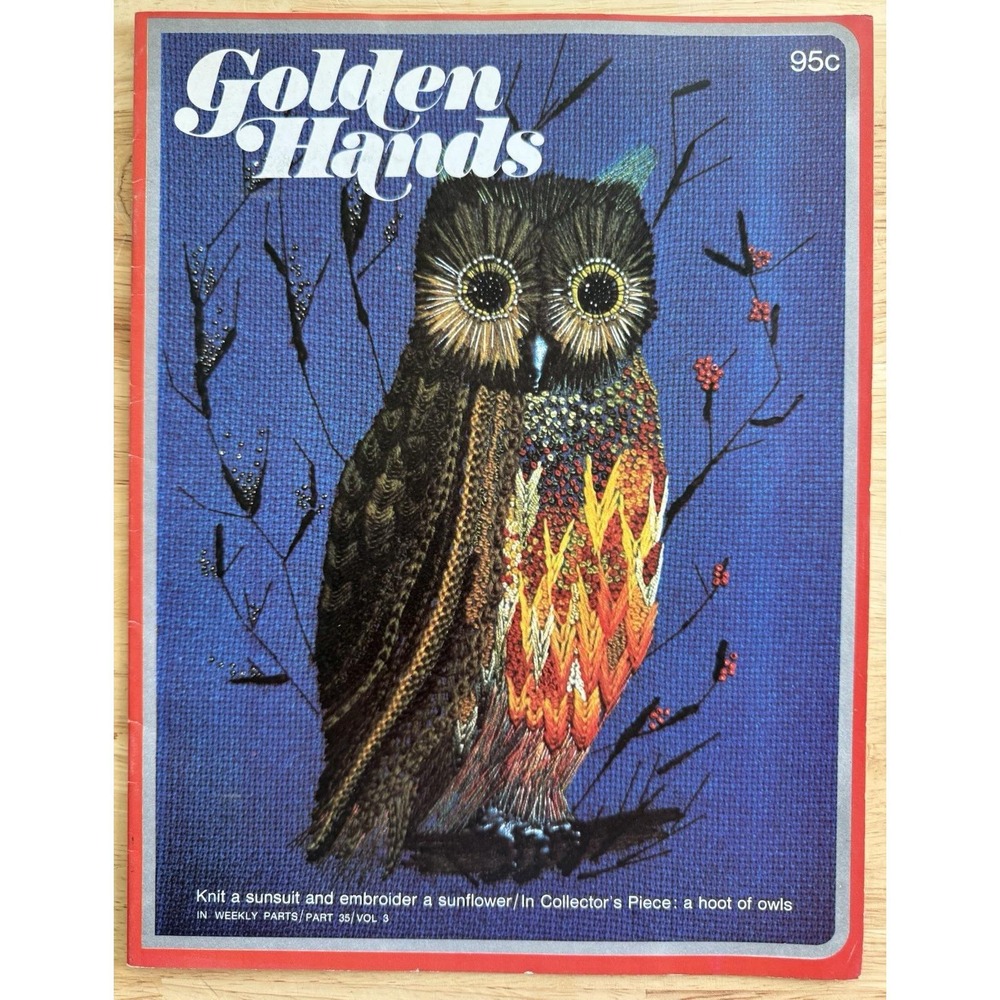 GOLDEN HANDS MAGAZINE Part 35 Volume 3 Multiple Sewing Projects‎ ~ Vintage